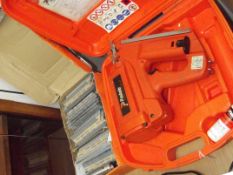 Paslode cordless nailer/nail gun with extra gases