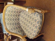 Carved armchair