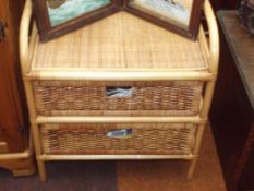 Bamboo set of 2 drawers
