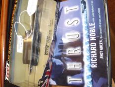 Thrust supersonic car with Richard Nobel book