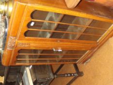 Art Deco glazed display cabinet
