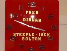 Fred Dibnah Steeple jack Bolton clock