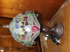 Dragon fly tiffany lamp