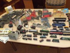 Very large collection of Hornby railways trains, c