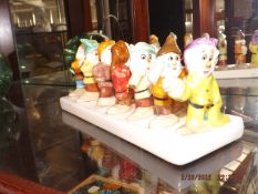 Disney snow white and the 7 dwarfs toast rack