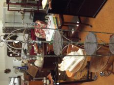 3 tier metal whatnot