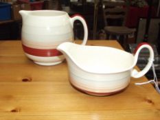 Two pieces of Suzie Cooper pottery
