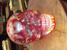 Resin skull