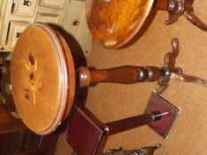 Inlaid jardiniere stand