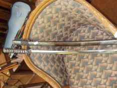 Samurai display sword