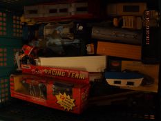 Box of 20 various dinky corgi and matchbox toys so