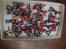 Collection of lead soldiers, predominately Britain
