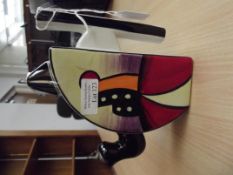 Lorna Bailey teapot decorated in the Manhattan pat