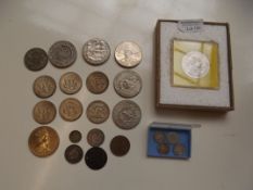 Coin collection to include threepenny bits, U.S.A