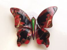 Lea Stein brooch in the form of a butterfly