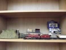 Quantity of Hornby carriages to include track, bri