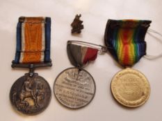 Great War medal medal pair, comprising War Medal a