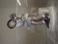 Coalport figurine 'The Boy' commemorating Great Or