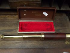 Reproduction two drawer telescope