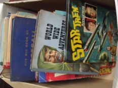 Collection of vintage annuals