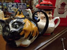 Peter Nook Desperate Dan novelty teapot together w