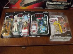 Five Star Wars figures