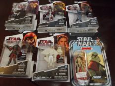 Six Star Wars figures