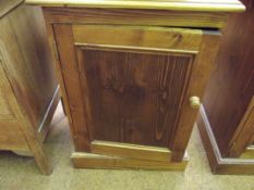 Oak pot cupboard