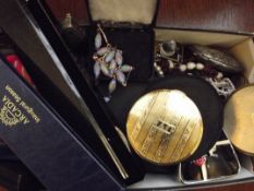 Large assortment of costume jewellery and watches