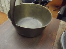Brass jam pan