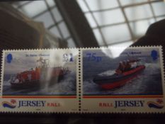 Collection of Jersey Mint stamps and others