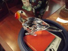 Swarovski parrot, boxed
