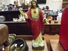 Large figure of Jesus