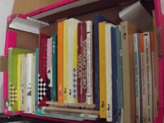Large collection of chess strategy and reference b
