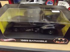 Hot Wheels 1-18 model of The Batmobile