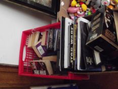 Collection of Star Wars VHS tapes, hardback and pa
