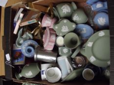 Large collection of Wedgwood jasperware to include