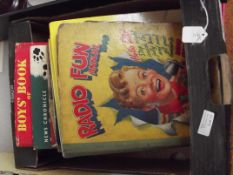 Collection of vintage annuals