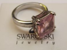 Swarovski dress ring