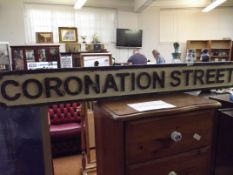 Coronation Street sign
