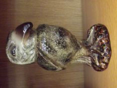 Martin Brothers style lidded pot