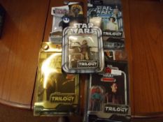 Five Star Wars figures