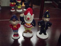 Wade Noddy figure together with Big Ears and Mr Pl