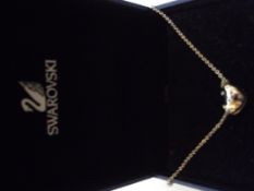 Swarovski pendant and necklace