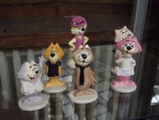 John Beswick Top Cat, Choo Choo, Spook, Benny, Bri