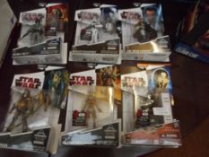 Six Star Wars figures