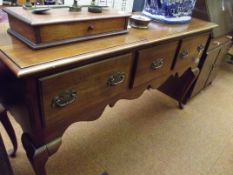Older good quality reproduction sideboard, three d