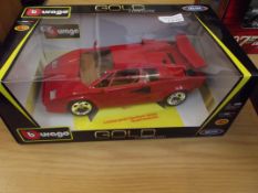 Burago model of a Lamborghini Countache