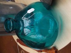 Large art glass bowl