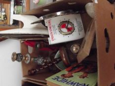 Assorted items to include an early photograph of D